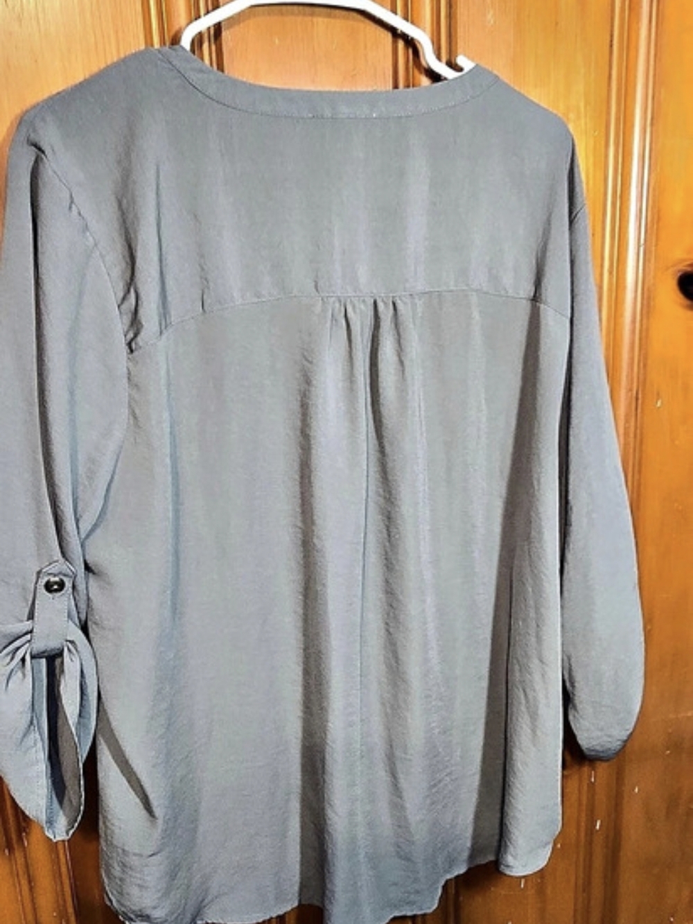 mauves Women's Gray Blouse Size XXL - Picture 5 of 5